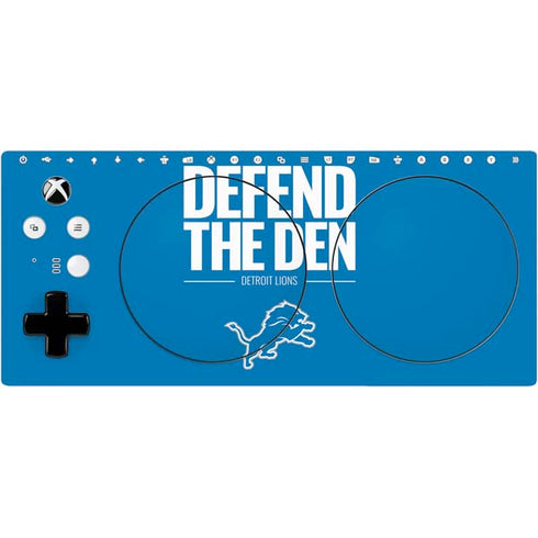 NFL Detroit Lions Team Motto Xbox Adaptive Controller Skin