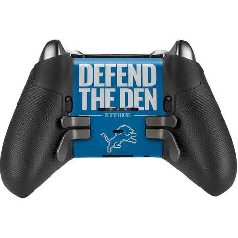 NFL Detroit Lions Team Motto Xbox Elite Wireless Controller Series 2 Skin