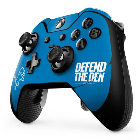 NFL Detroit Lions Team Motto Xbox One Elite Controller Skin