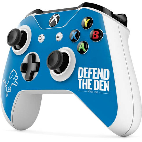 NFL Detroit Lions Team Motto Xbox One S Controller Skin