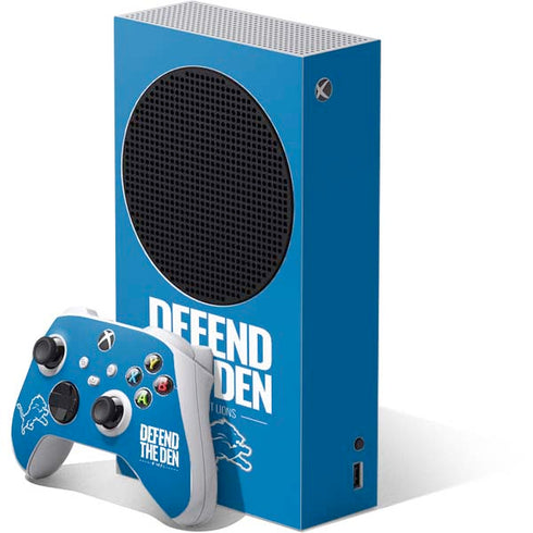 NFL Detroit Lions Team Motto Xbox Series S Skins
