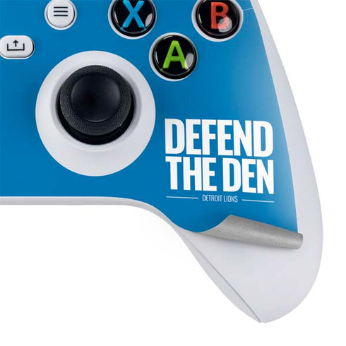NFL Detroit Lions Team Motto Xbox Series S Controller Skin