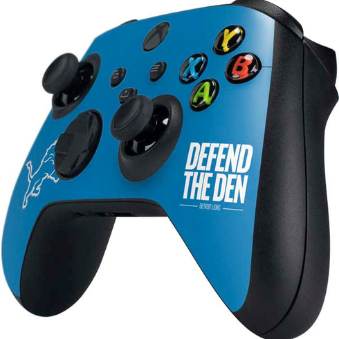 NFL Detroit Lions Team Motto Xbox Series X Controller Skin