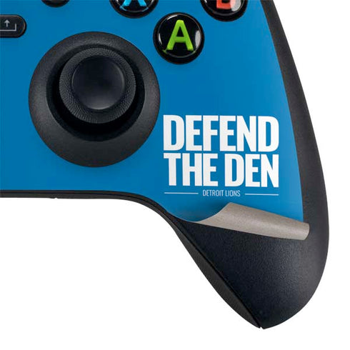 NFL Detroit Lions Team Motto Xbox Series X Controller Skin