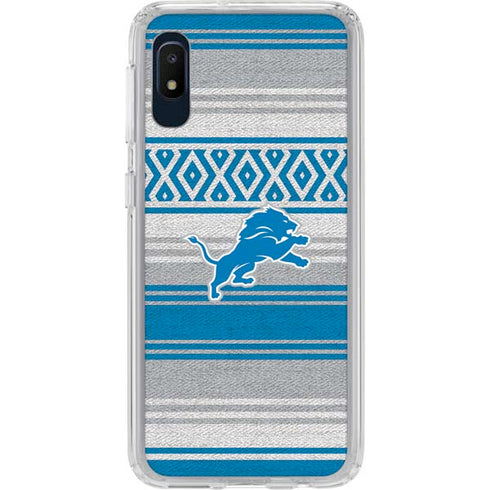 NFL Detroit Lions Trailblazer Galaxy A10e Clear Case