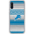 NFL Detroit Lions Trailblazer Galaxy A10e Clear Case