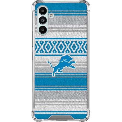 NFL Detroit Lions Trailblazer Galaxy A13 5G Clear Case
