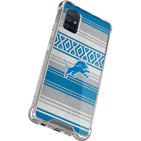 NFL Detroit Lions Trailblazer Galaxy A51 5G Clear Case