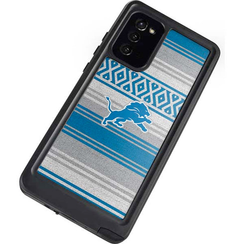 NFL Detroit Lions Trailblazer Galaxy Note20 5G Waterproof Case
