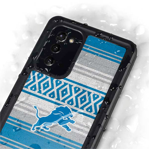 NFL Detroit Lions Trailblazer Galaxy Note20 5G Waterproof Case
