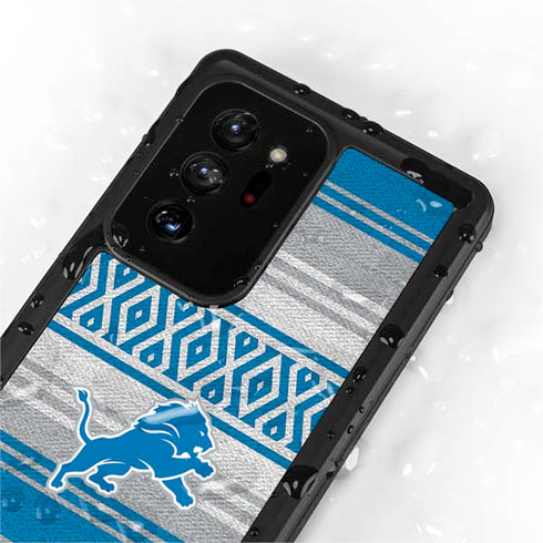 NFL Detroit Lions Trailblazer Galaxy Note20 Ultra 5G Waterproof Case