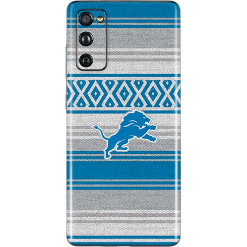 NFL Detroit Lions Trailblazer Galaxy S20 Fan Edition Skin