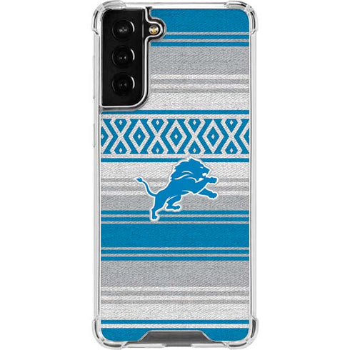 NFL Detroit Lions Trailblazer Galaxy S21 FE Clear Case