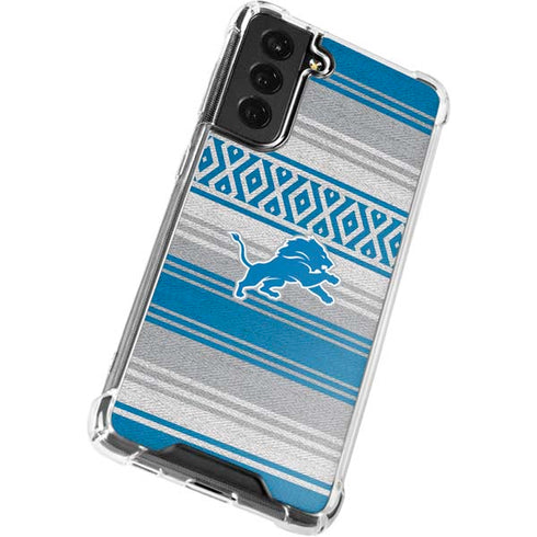 NFL Detroit Lions Trailblazer Galaxy S21 FE Clear Case