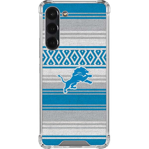 NFL Detroit Lions Trailblazer Galaxy S23 Plus Clear Case