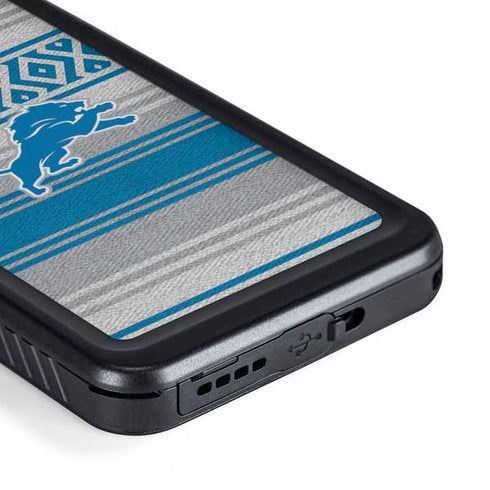 NFL Detroit Lions Trailblazer Galaxy S23 Plus Waterproof Case