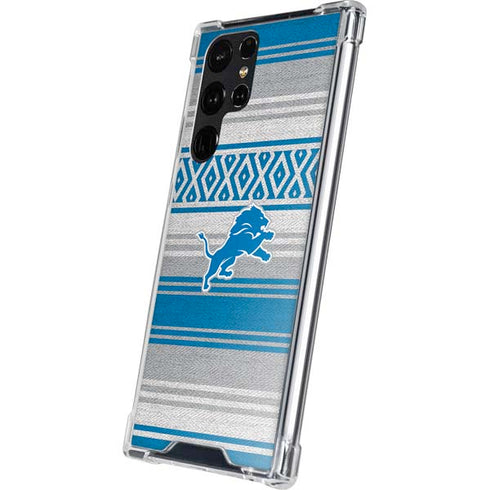 NFL Detroit Lions Trailblazer Galaxy S24 Ultra Clear Case