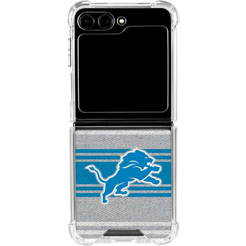 NFL Detroit Lions Trailblazer Galaxy Z Flip5 5G Clear Case