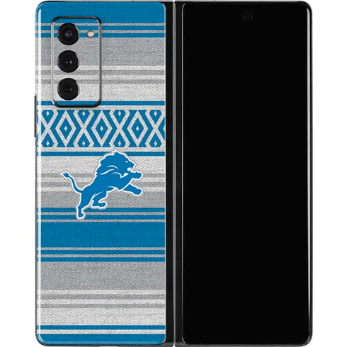 NFL Detroit Lions Trailblazer Galaxy Z Fold2 5G Skin