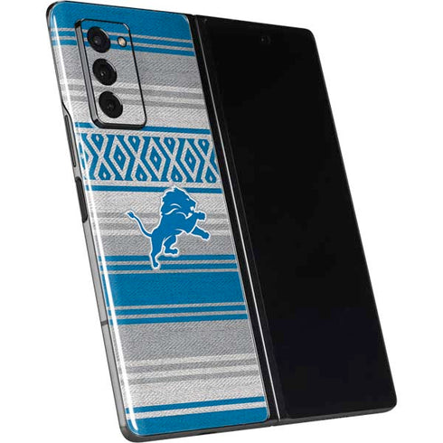 NFL Detroit Lions Trailblazer Galaxy Z Fold2 5G Skin