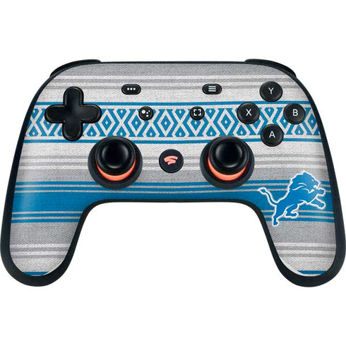 NFL Detroit Lions Trailblazer Google Stadia Controller Skin