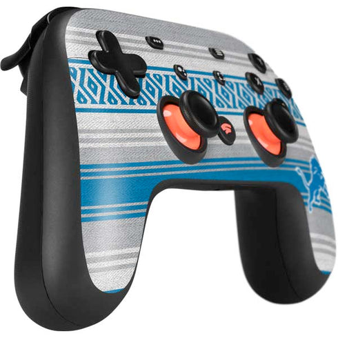 NFL Detroit Lions Trailblazer Google Stadia Controller Skin