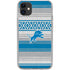 NFL Detroit Lions Trailblazer iPhone 11 Clear Case