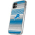 NFL Detroit Lions Trailblazer iPhone 11 Clear Case