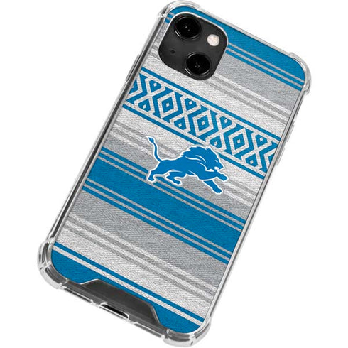 NFL Detroit Lions Trailblazer iPhone 13 Clear Case