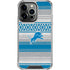 NFL Detroit Lions Trailblazer iPhone 13 Pro Clear Case