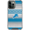 NFL Detroit Lions Trailblazer iPhone 13 Pro Max Clear Case