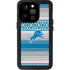 NFL Detroit Lions Trailblazer iPhone 14 Pro Waterproof Case