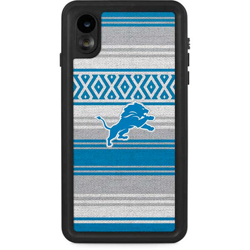NFL Detroit Lions Trailblazer iPhone XR Waterproof Case