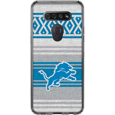 NFL Detroit Lions Trailblazer LG K51/Q51 Clear Case