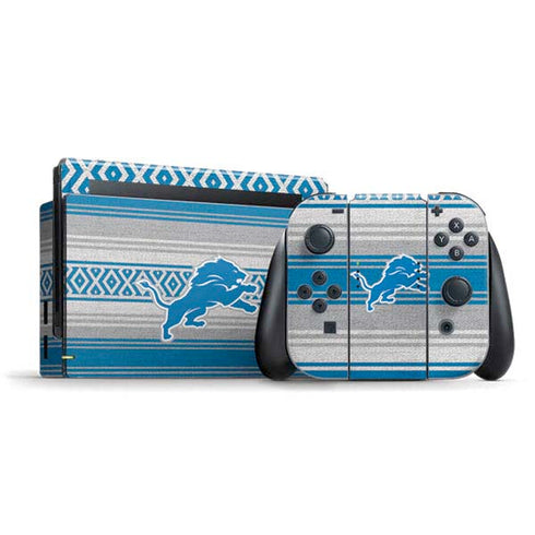 NFL Detroit Lions Trailblazer Nintendo Switch Bundle Skin