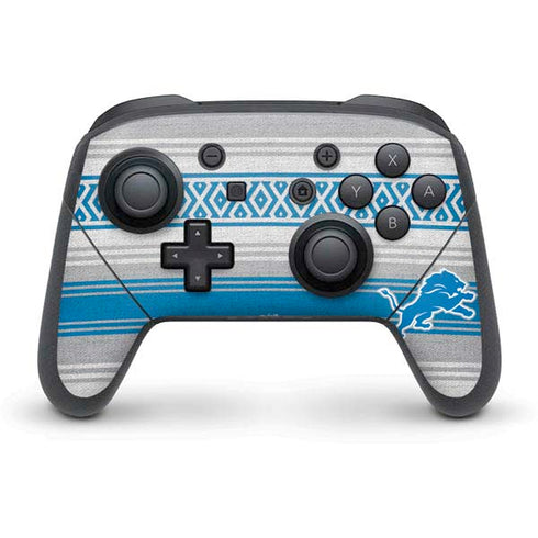 NFL Detroit Lions Trailblazer Nintendo Switch Pro Controller Skin