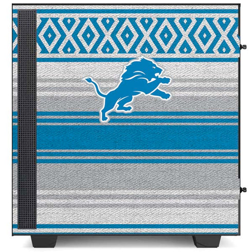 NFL Detroit Lions Trailblazer NZXT H510 Compact ATX Mid-Tower Case Skin