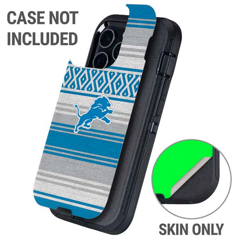 NFL Detroit Lions Trailblazer Otterbox Defender iPhone Skin