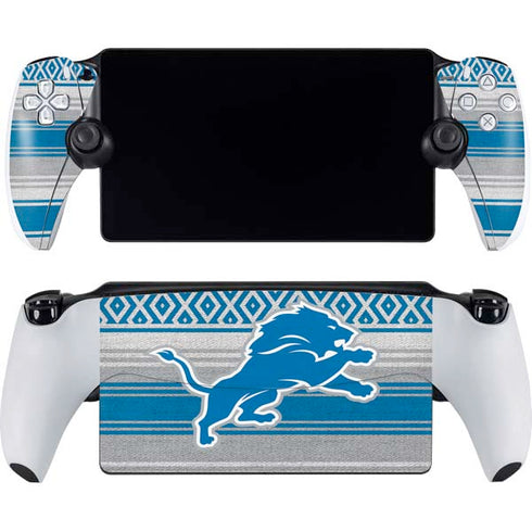 NFL Detroit Lions Trailblazer PlayStation Portal Remote Player Skin