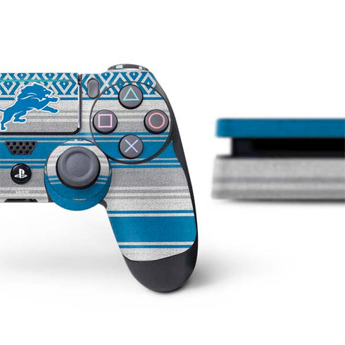 NFL Detroit Lions Trailblazer PS4 Slim Bundle Skin