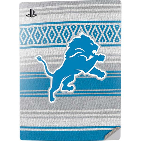 NFL Detroit Lions Trailblazer PS5 Digital Edition Console Skin