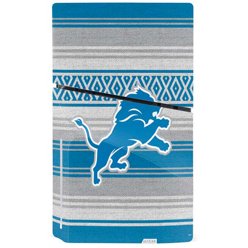 NFL Detroit Lions Trailblazer PS5 Slim Disk Console Skin