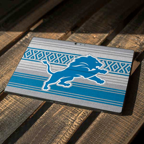 NFL Detroit Lions Trailblazer Surface Pro 6 Skin