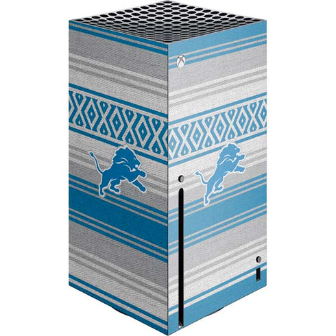 NFL Detroit Lions Trailblazer Xbox Series X Console Skin