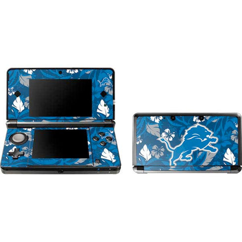 NFL Detroit Lions Tropical Print 3DS (2011) Skin