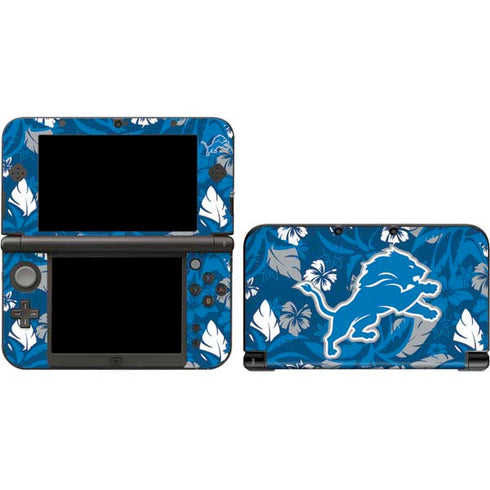 NFL Detroit Lions Tropical Print 3DS XL 2015 Skin