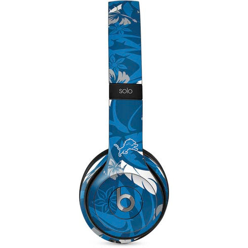 NFL Detroit Lions Tropical Print Beats Solo 2 Wired Skin