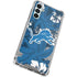 NFL Detroit Lions Tropical Print Galaxy A14 5G Clear Case