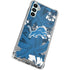 NFL Detroit Lions Tropical Print Galaxy A15 5G Clear Case