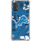 NFL Detroit Lions Tropical Print Galaxy A32 5G Clear Case